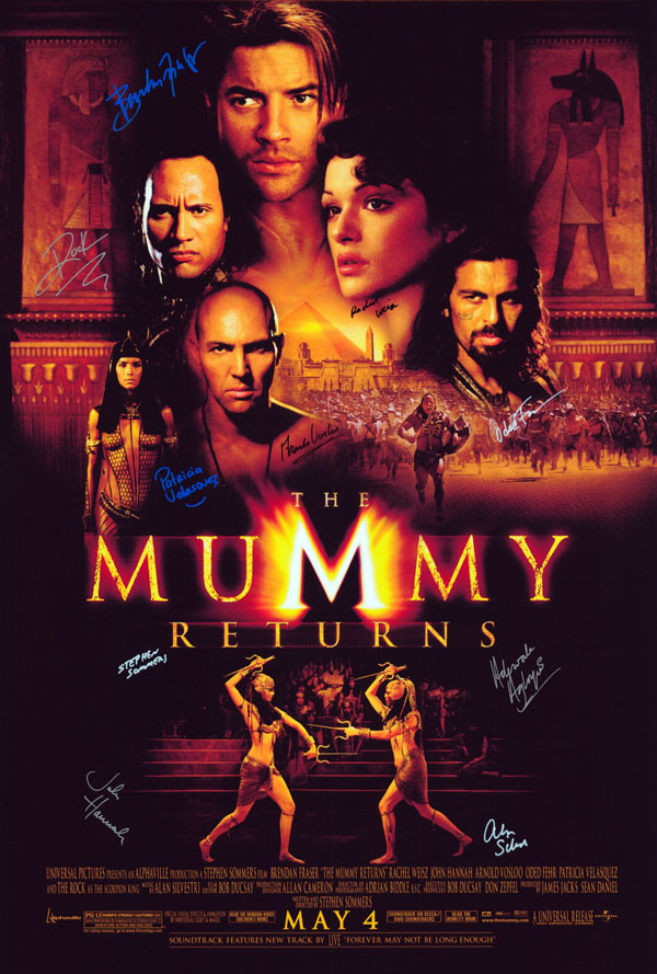 “The Mummy Returns”  Original Quad Poster - Film Poster - Movie Poster