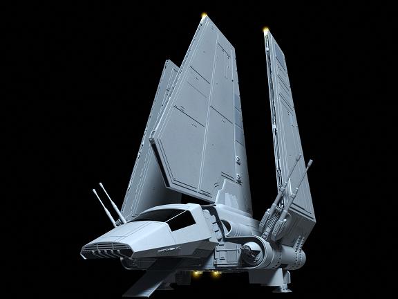 Star Wars - Tydirium - Custom Base & Hasbro Modding Project