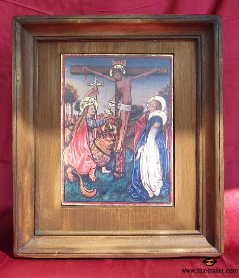 Henry's Crucifixion Painting Replica