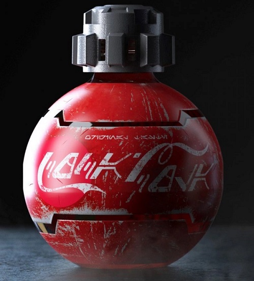 Galaxys Edge - Thermal Detonator - Coke Bottles